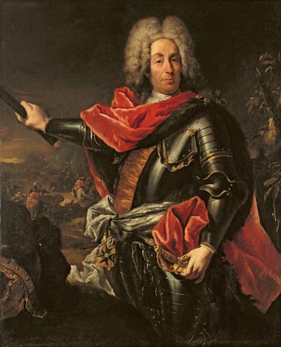General Count Johann Matthias von der Schulenburg by Giovanni Antonio Guardi